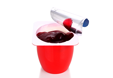 Lid for plastic container for jelly, etc. (image for illustrative purposes)